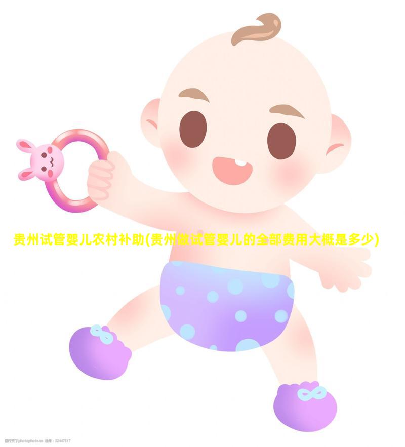 贵州试管婴儿农村补助(贵州做试管婴儿的全部费用大概是多少)